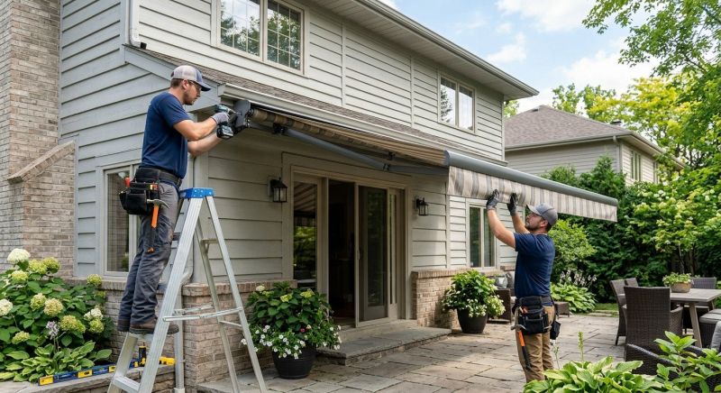 Awning Installation Service in Napa, CA