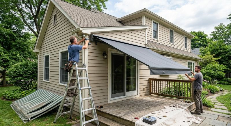Awning Replacement in Sonoma County, CA