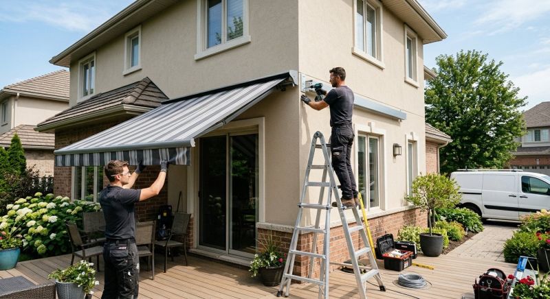 Cloth Awning Replacement in Santa Rosa, CA