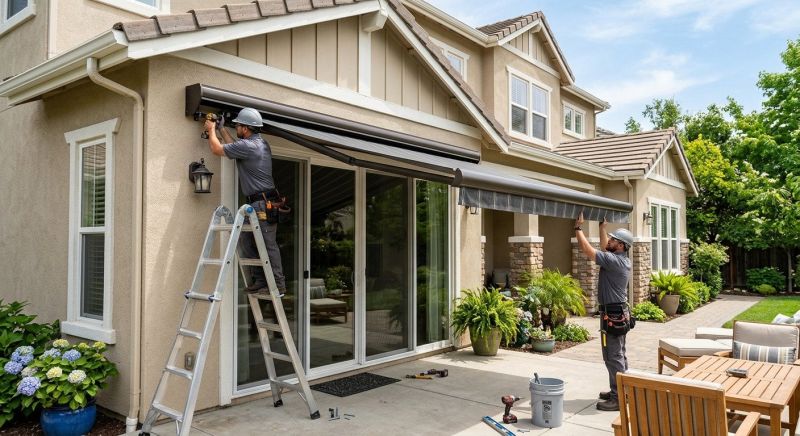 Custom Awnings Installation in Marin County, CA