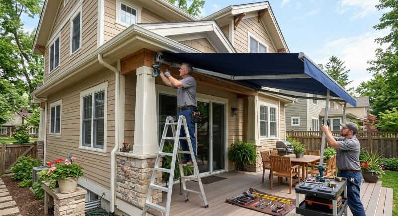 Custom Awnings Installation in Sonoma County, CA