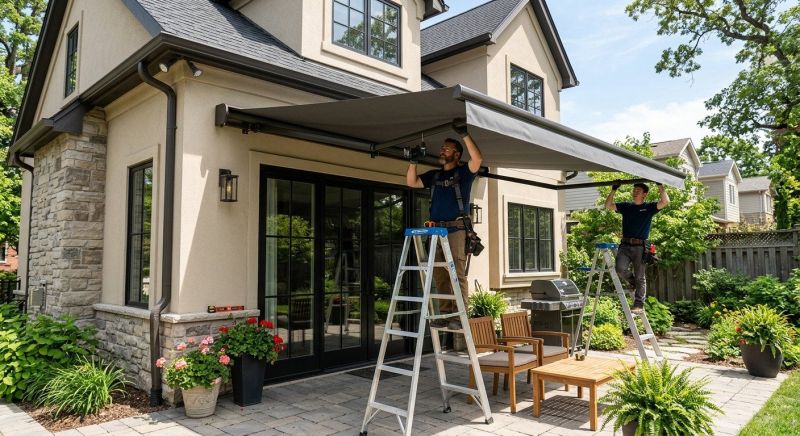 Custom Shade Installation in Napa, CA
