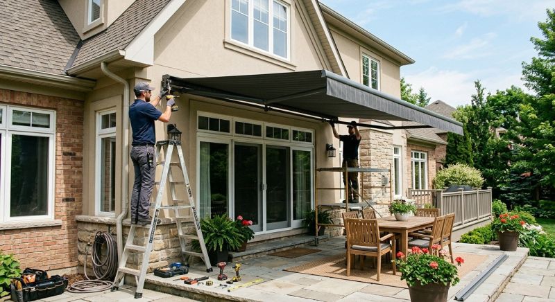 Custom Shade Installation in Sonoma County, CA