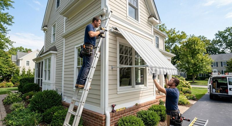 Home Awning Installation in Napa, CA