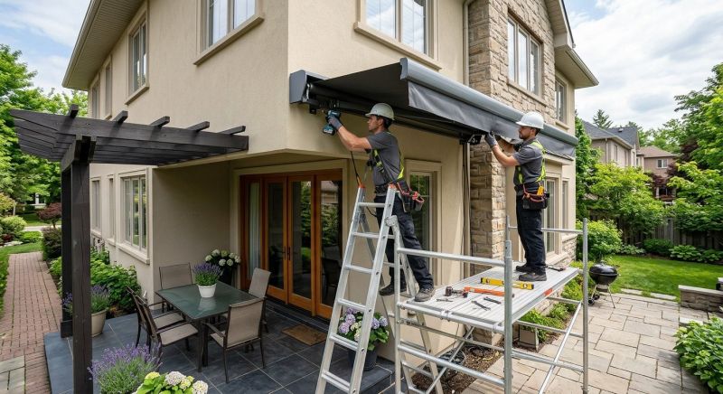 Motorized Awning Installation in Santa Rosa, CA