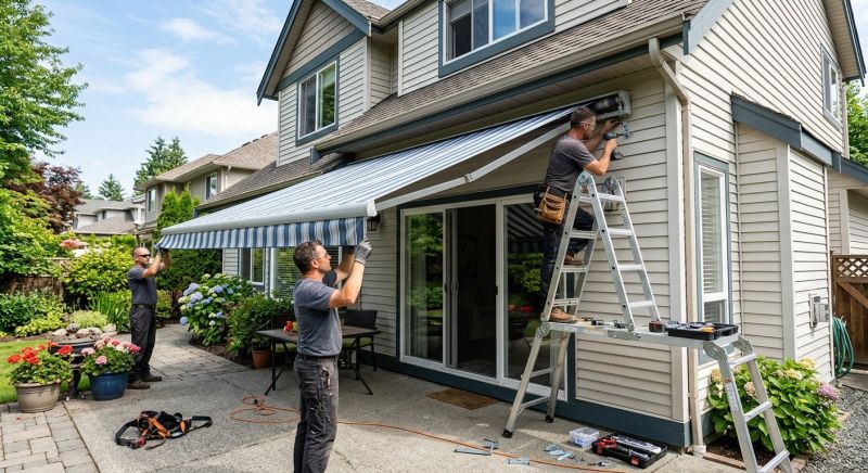 Retractable Awning Installation in Napa, CA