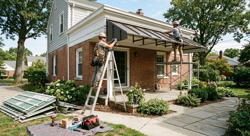 Aluminum Awning Replacement in Santa Rosa, CA