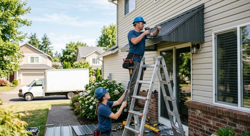 Aluminum Awning Replacement in Fayetteville, NC