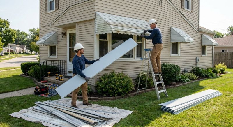Aluminum Awning Replacement in Fayetteville, NC