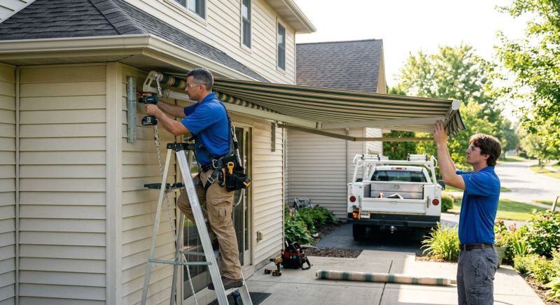 Awning Installation Service in Sonoma County, CA