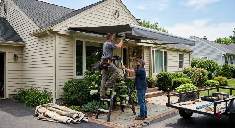 Awning Replacement in Sonoma County, CA