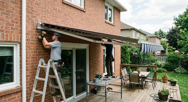 Awning Replacement in Sonoma County, CA