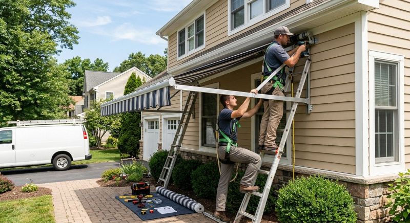 Canvas Awning Installation in Santa Rosa, CA