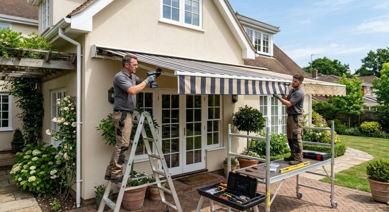 Cloth Awning Replacement in Marin County, CA