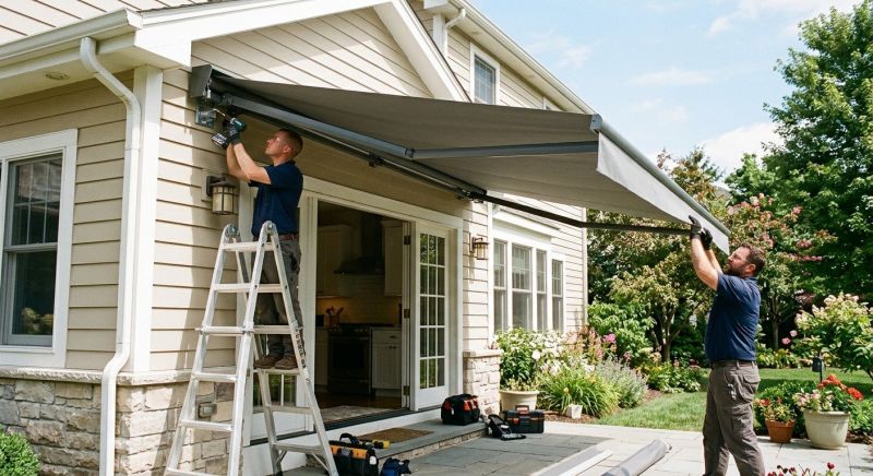 Cloth Awning Replacement in Santa Rosa, CA