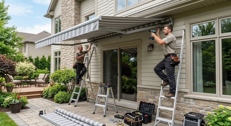 Custom Awning Installation in Santa Rosa, CA