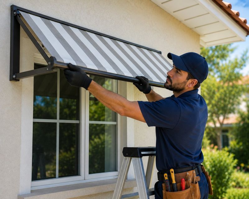 Custom Shade Installation in Sonoma County, CA