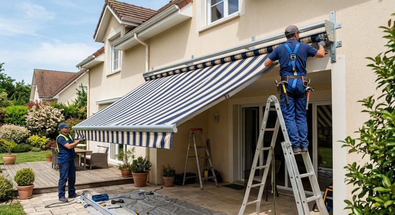 Fabric Awning Replacement in Santa Rosa, CA