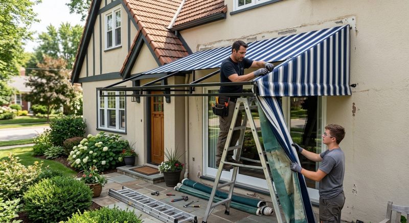Fabric Awning Replacement in Sonoma County, CA