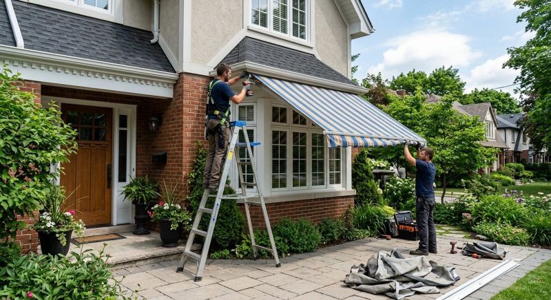 Fabric Awning Replacement in Napa, CA