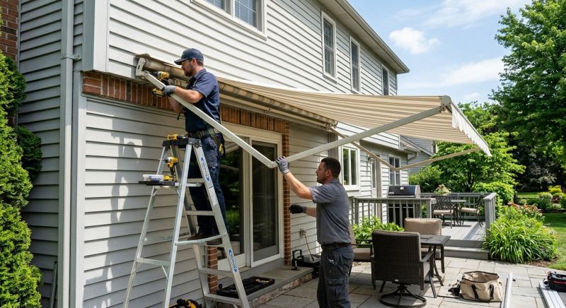 Home Awning Installation in Marin County, CA