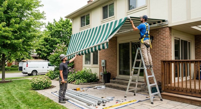 Home Awning Installation in Napa, CA