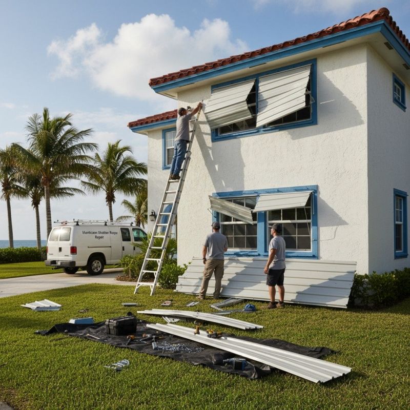 Hurricane Shutter Repair in Alpharetta, GA