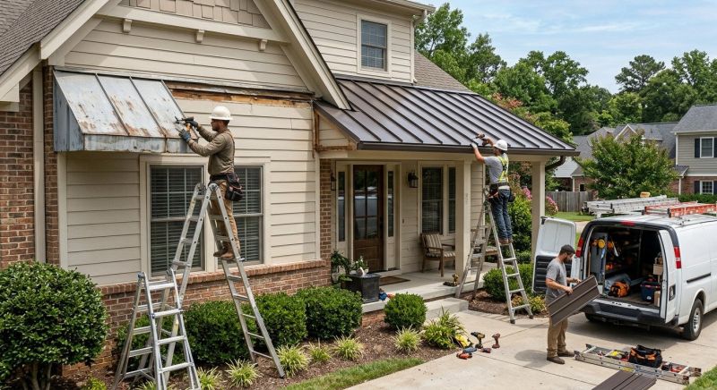 Metal Awning Replacement in Napa, CA