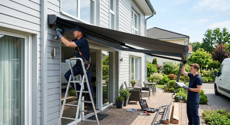 Motorized Awning Installation in Santa Rosa, CA