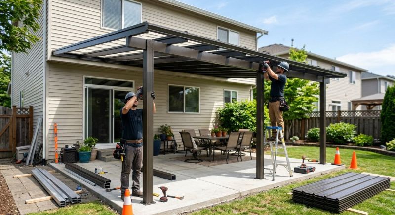 Patio Cover Installation in Marin County, CA