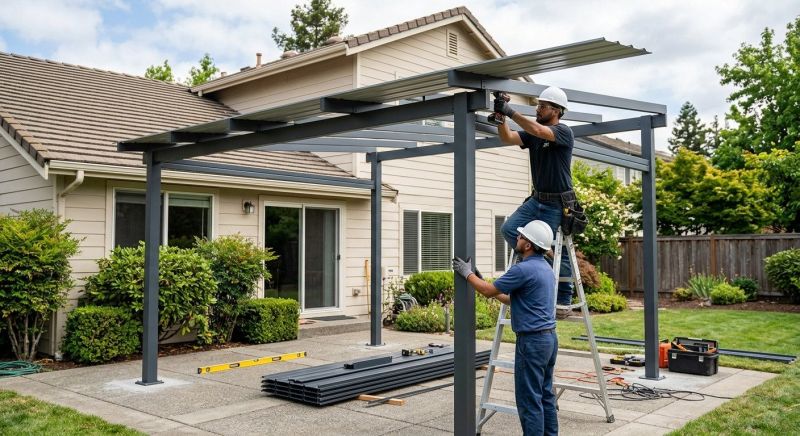 Patio Cover Installation in Fayetteville, NC