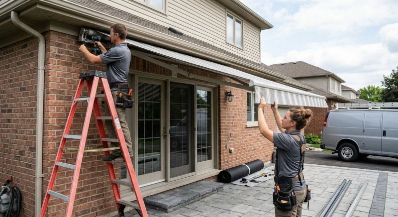 Retractable Awning Replacement in Napa, CA
