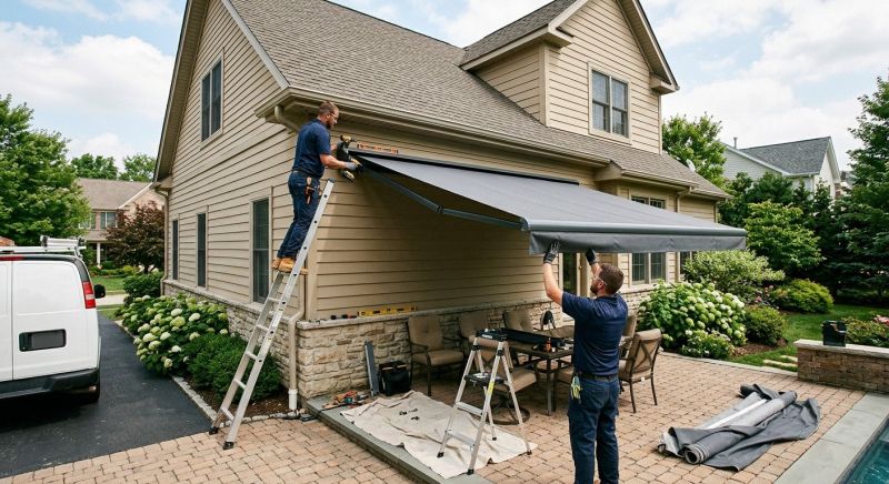 Retractable Awning Replacement in Napa, CA