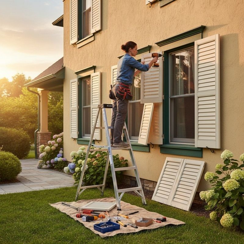 Shutter Handle Repair in Kansas City, MO