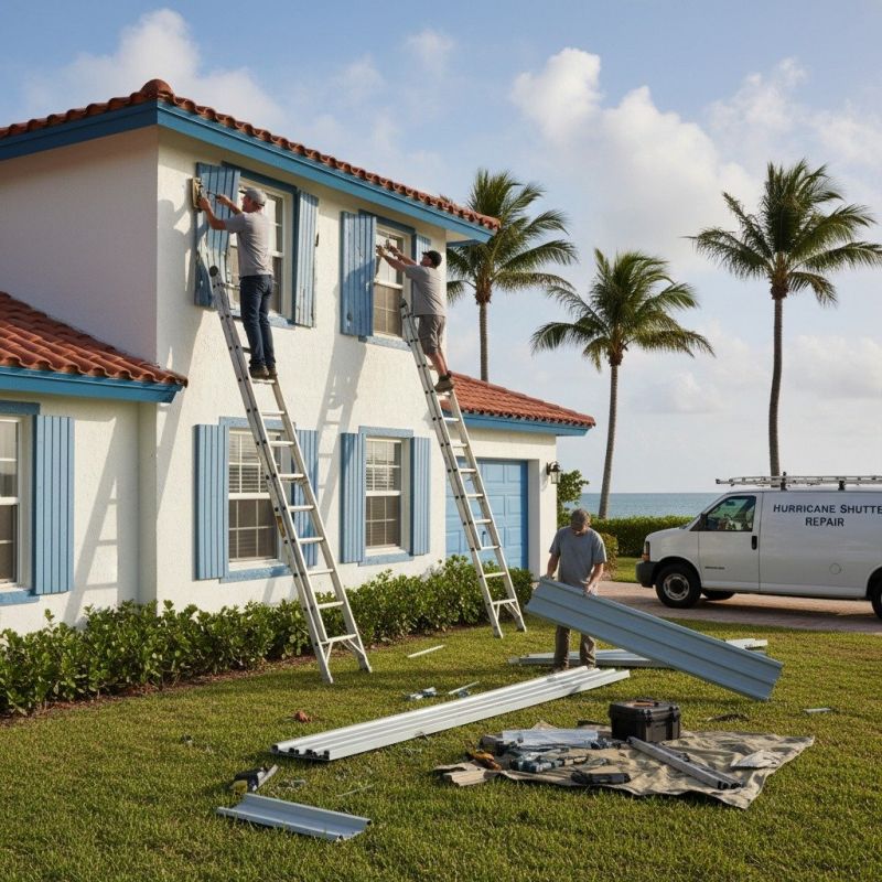 Storm Shutter Repair in Alpharetta, GA