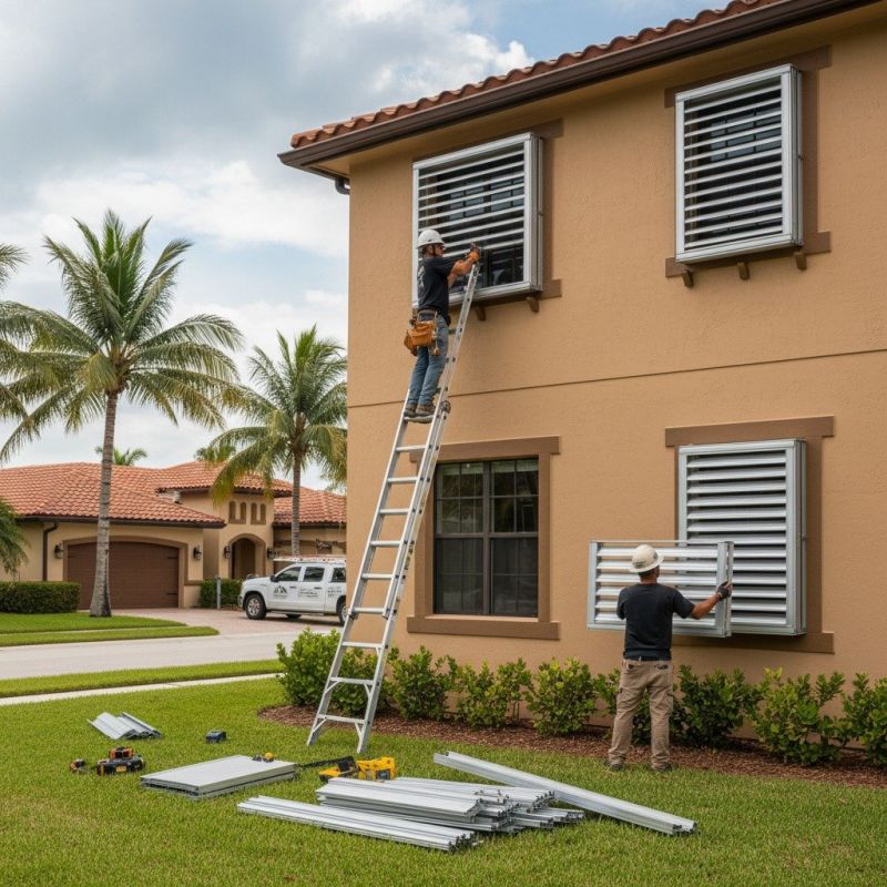 Wind Shutter Installation in Overland Park, KS