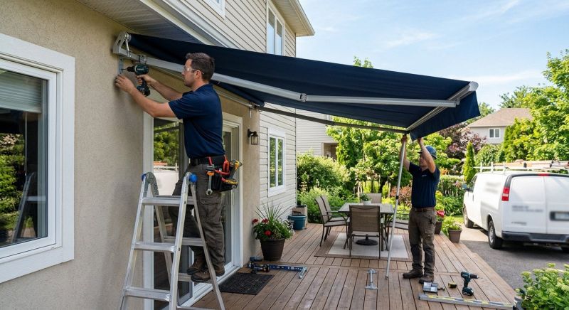 Window Awning Installation in Sonoma County, CA